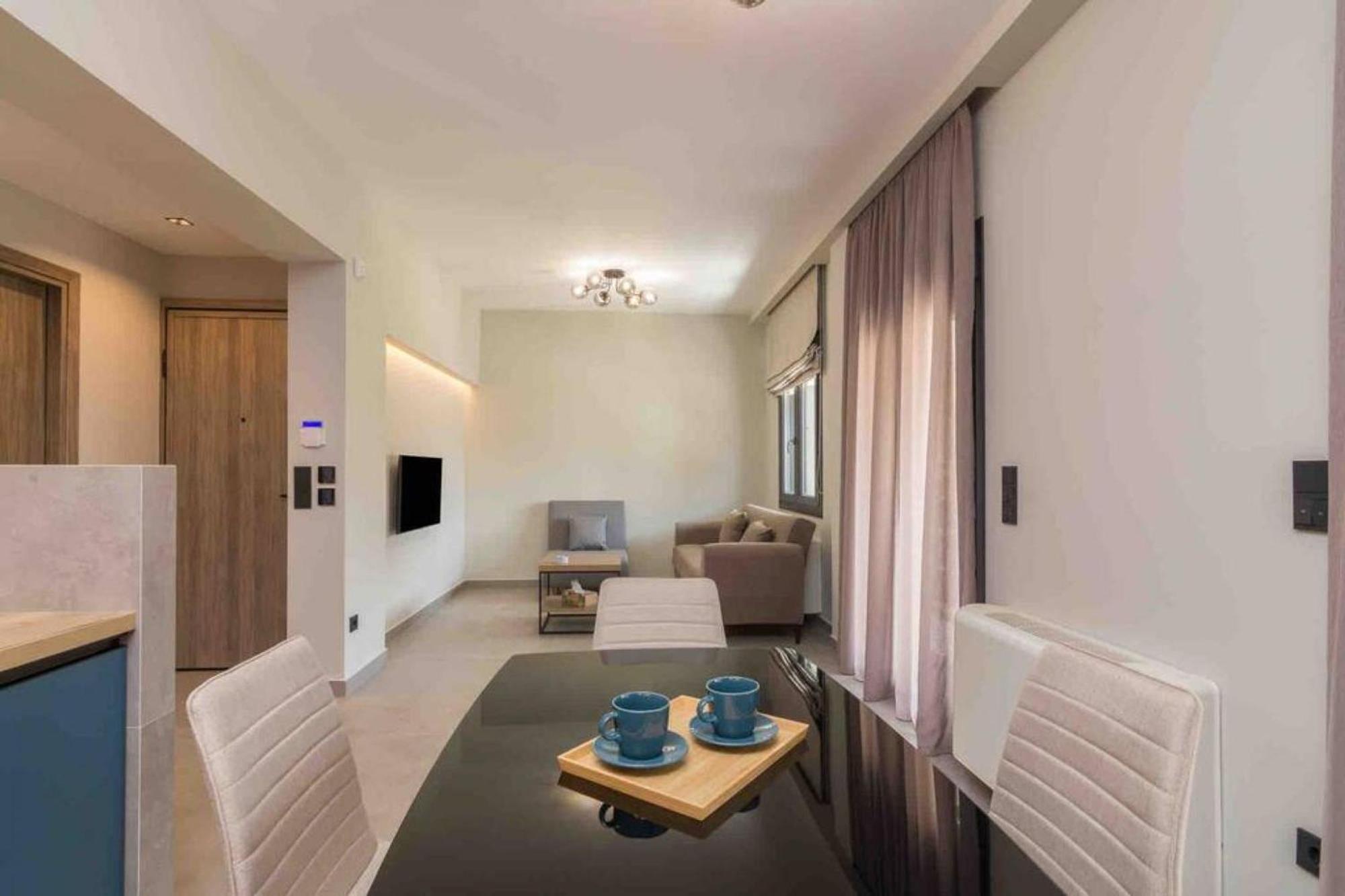 Blue Pearl At Glufada Sea Side Apartment Atena Exterior foto