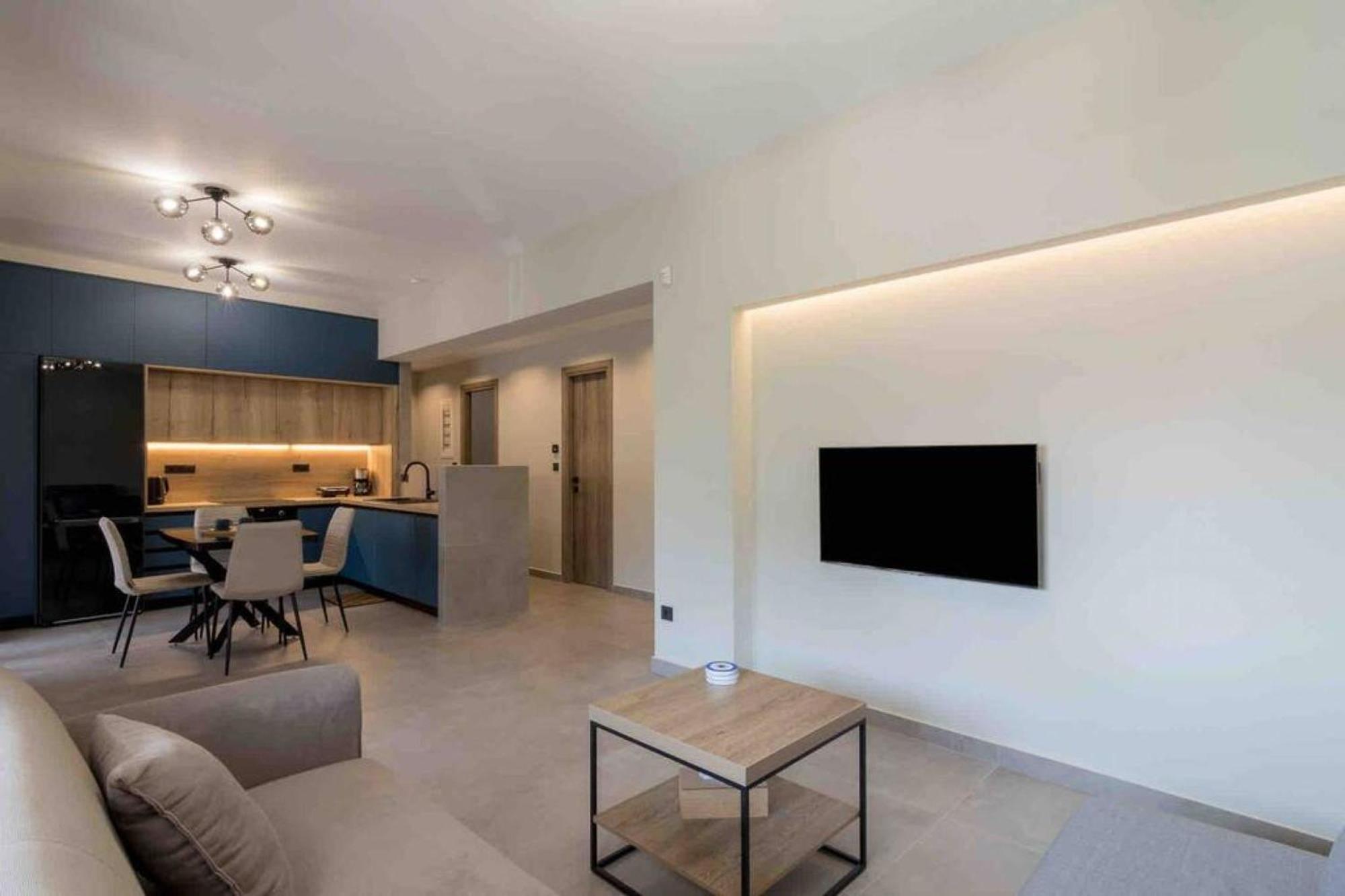 Blue Pearl At Glufada Sea Side Apartment Atena Exterior foto