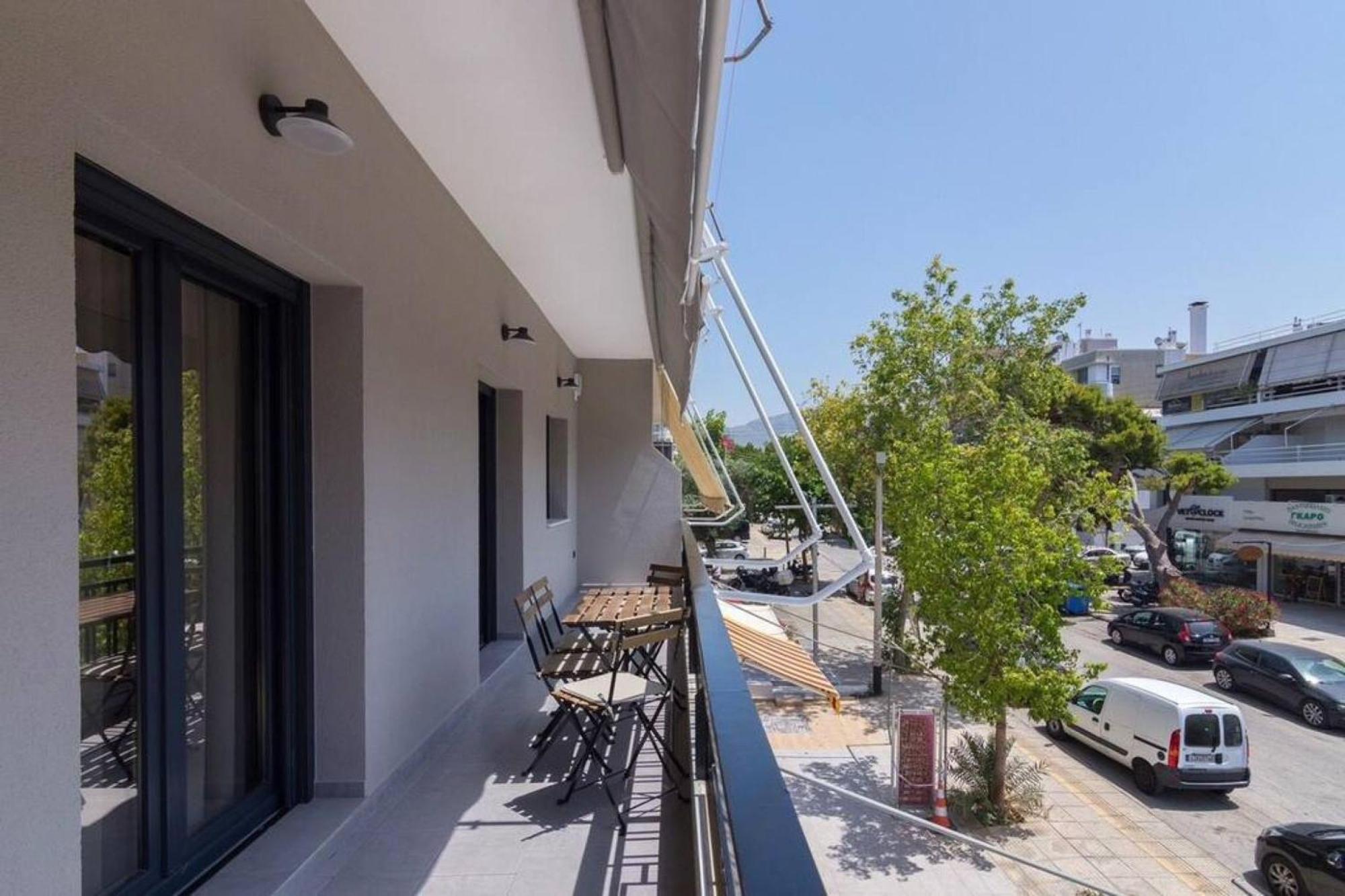Blue Pearl At Glufada Sea Side Apartment Atena Exterior foto